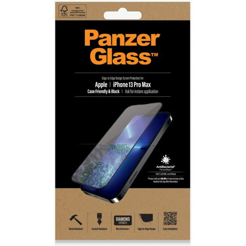 PanzerGlass Glass Screen Protector iPhone 13 Pro Max Glass Screen Protector