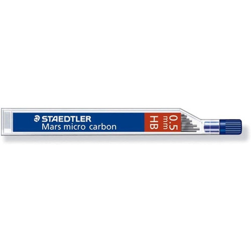 STAEDTLER MARS MICROGRAPH LEAD 0.5mm Blue Tube of 12