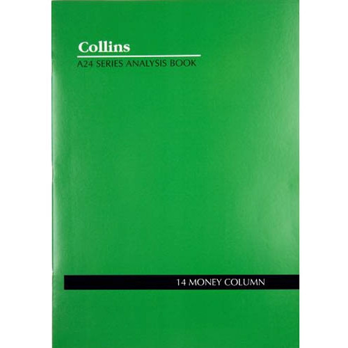 COLLINS ACCOUNT A24 SERIES A4 14 MONEY COLUMN GREEN