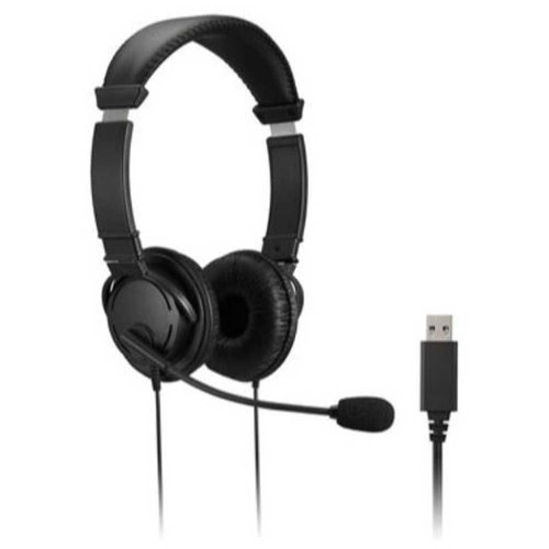 KENSINGTON HEADPHONES HI-FI USB-A MICROPHONE & VOLUME CONTROL
