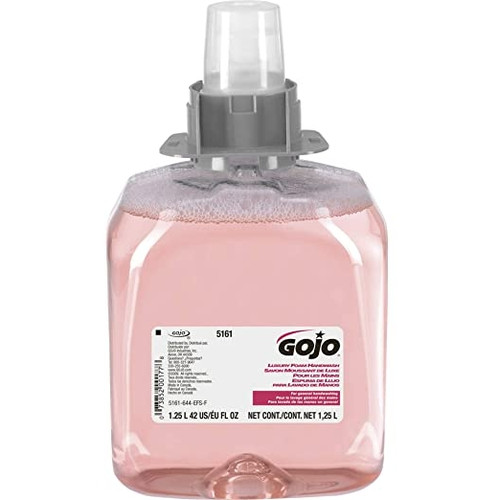 Gojo Luxury Foam Hand Wash 1.25 Ltr Refills For FMX Disp(5150) 5161, Carton of 4