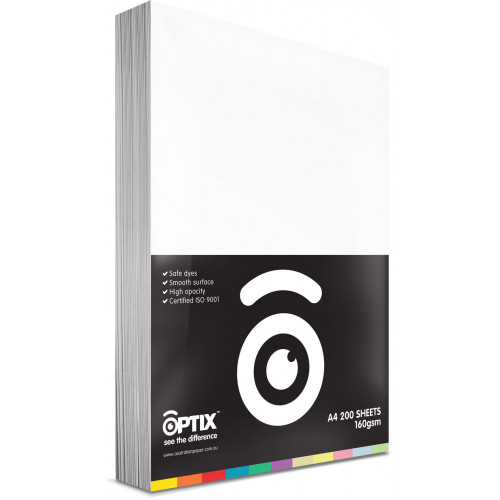 Quill Card A4 160gsm - White, Pack of 200 (193747)