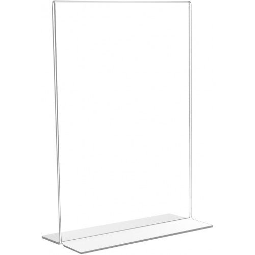 BLUEPRINT SIGN HOLDER DOUBLE SIDED ACRYLIC 3.0mm - A4 PORTRAIT