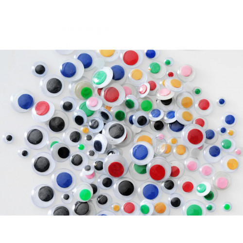JASART JOGGLE EYES 4mm Round Pk100