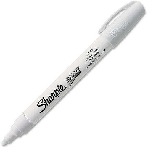 Sharpie Paint Marker Medium 1.5mm White (Each)