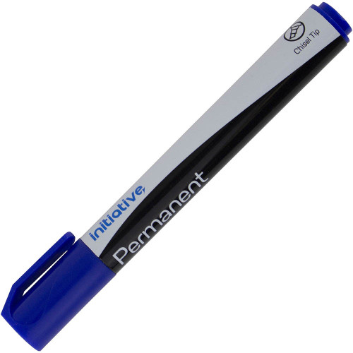 PERMANENT MARKER CHISEL TIP BLUE *** While Stocks Last ***