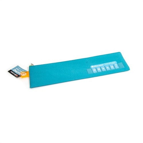 NAME PENCIL CASE - MID BLUE 340 X 100MM MICADOR