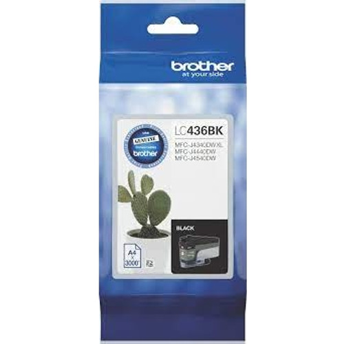 Brother LC436 Original Black Ink Cartridge Suits Brother MFC-J4440DW / J4540DW / J4340DW XL / J5855DW XL / J5955DW / J6555DW XL / J6955DW / J6957DW