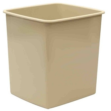 Rubbish Bin Plastic 15 Litre Italplast I80 Beige