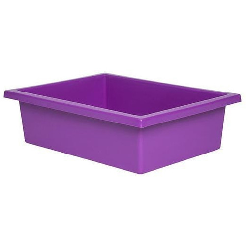 PLASTIC TOTE TRAY - PURPLE