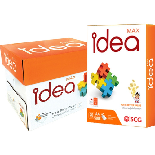 Idea Max A4 Premium High White Copy Paper 163 CIE 70gsm 500 Sheet Ream