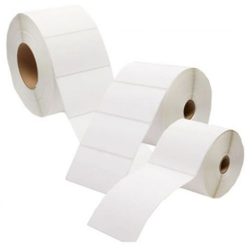 White Thermal Transfer Labels 102mm x 73mm, Permanent Adhesive, 76mm Core, (2000/Roll)