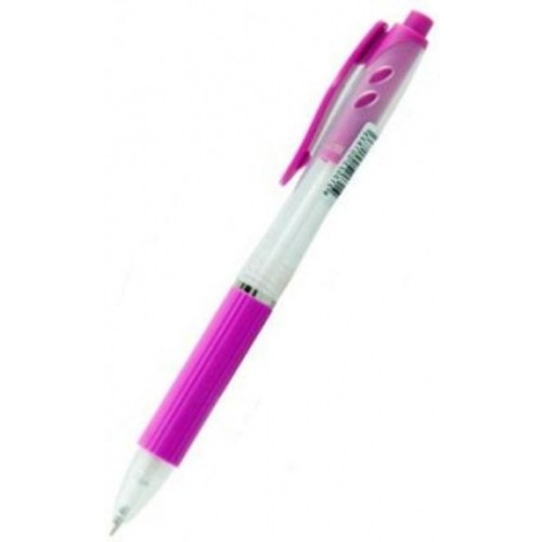 OSMER RETRACTABLE BALLPOINT PENS Red, Each