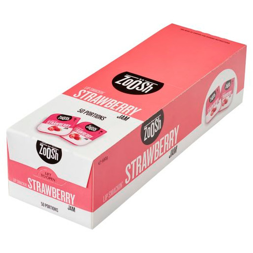 ZOOSH STRAWBERRY JAM PORTIONS 50X13.6