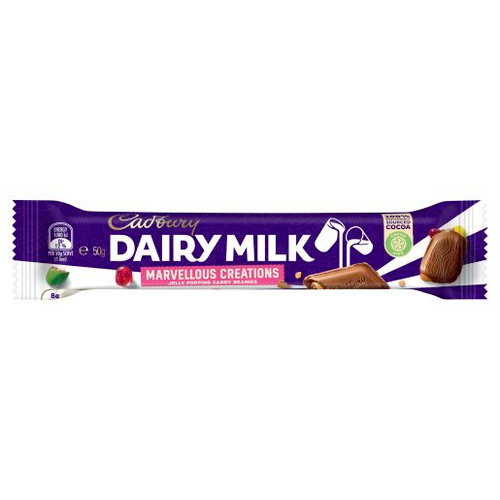 CADBURY MARVELLOUS CREATIONS JELLY POP CANDY 50GM