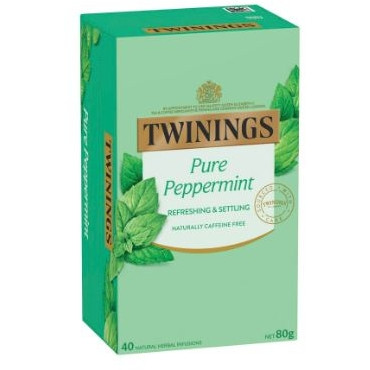 TWINNING TEA PEPPERMINT INFUSI PK40 CCC-334768