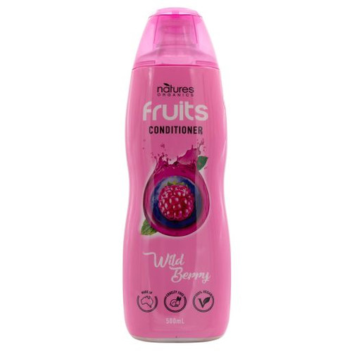 NATURES ORGANIC FRUITS WILD BERRY HAIR CONDITIONER 500ML