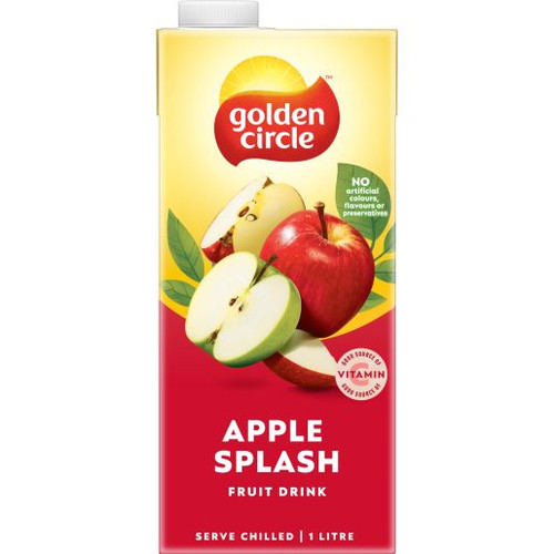GOLDEN CIRCLE APPLE FRUIT DRINK 1L