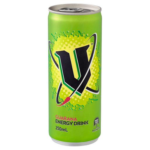 V ENERGY DRINK GREEN CAN 250ML