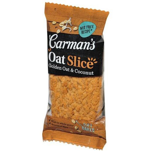 CARMANS GOLDEN OAT & COCONUT HEALTH SNACK OAT SLICE 70GM