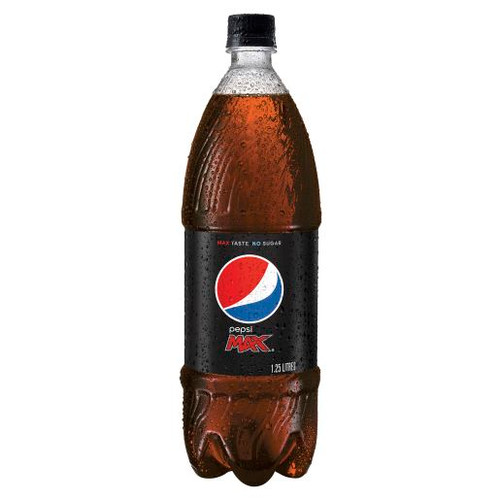 PEPSI MAX SOFT DRINK 1.25L