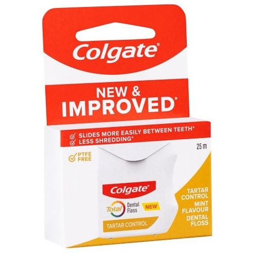 COLGATE DENTAL RIBBON TOTAL TARTAR CONTROL 25M