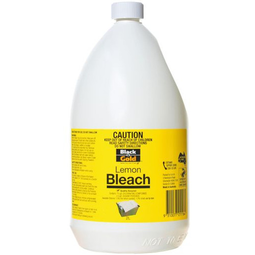BLACK & GOLD BLEACH LEMON 2L