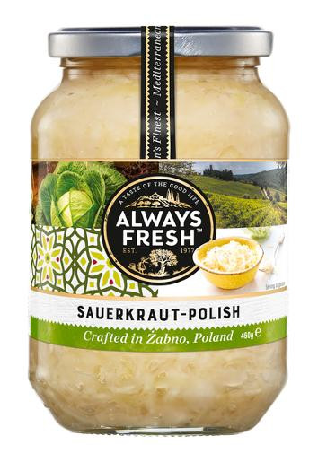 ALWAYS FRESH POLISH SAUERKRAUT 460GM