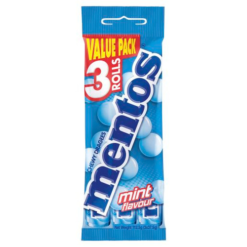 MENTOS MINT MULTIPACK 3X37.5G