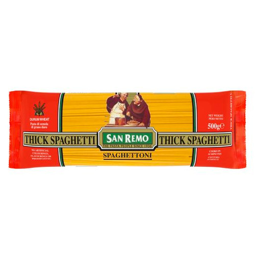 SAN REMO THICK SPAGHETTI #8 500GM