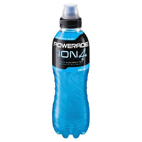 POWERADE MOUNTAIN BLAST SIP CAP SPORTS DRINK 600ML