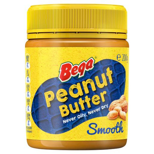 BEGA PEANUT BUTTER SMOOTH 200GM