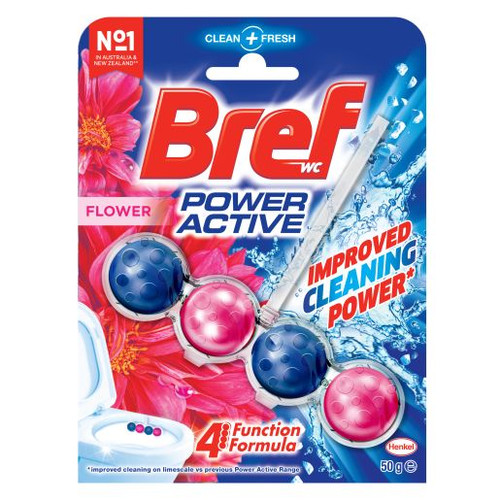 BREF FRESH FLOWERS TOILET CLEANER 50GM
