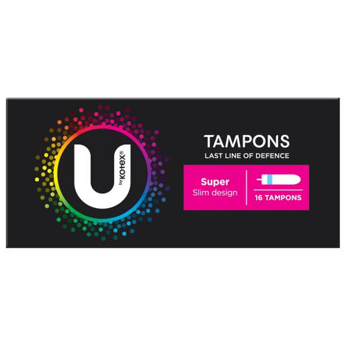 U BY KOTEX SUPER TAMPONS 16S