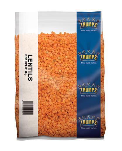 TRUMPS RED LENTILS 1KG