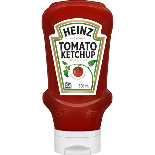 HEINZ SAUCE KETCHUP TOMATO 500ML