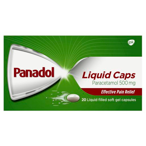 PANADOL LIQUID CAPS 20S