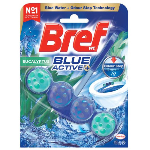 BREF EUCALYPTUS BLUE ACTIVE CLEANER 50GM