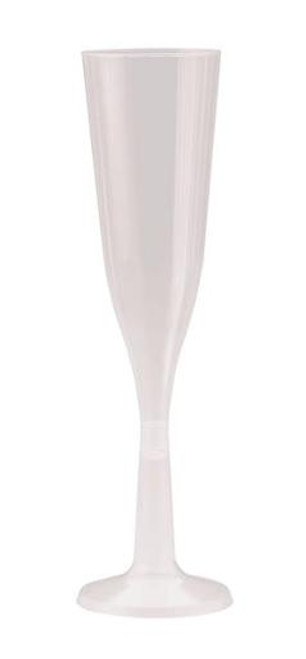 CAST AWAY CLEAR PLASTIC CHAMPAGNE FLUTES (CA-WG-FLUTE) 10S