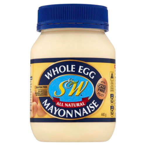 S&W WHOLE EGG MAYONNAISE 440GM