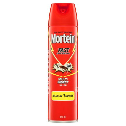MORTEIN FAST KNOCKDOWN MULTI INSECT AEROSOL 300GM