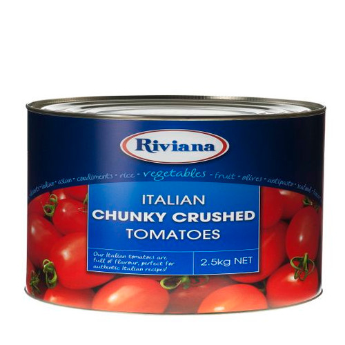 RIVIANA CHUNKY CRUSHED TOMATOES 2.5KG