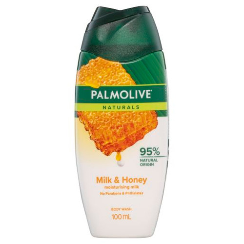 PALMOLIVE NATURALSMILK AND HONEY SHOWER MILK 100ML (Carton of 6)
