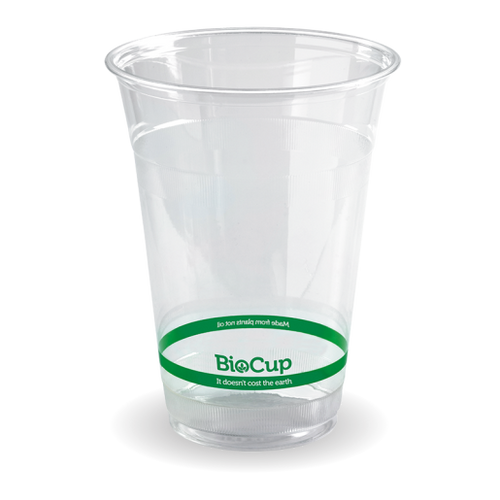 BIOPAK BIOCUP CLEAR PLASTIC CUP 500ML 50S