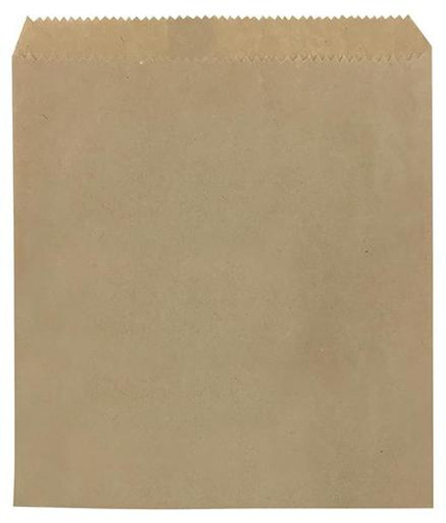 CAST AWAY NO1 BROWN SQUARE FLAT PAPER BAGS (CA-BF01W) 500S
