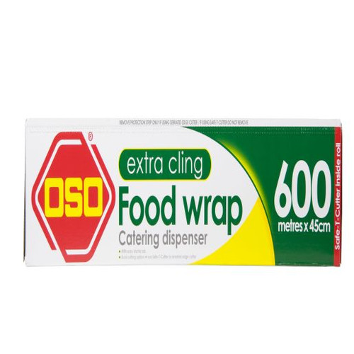 OSO FOODWRAP EXTRA CLING 45CM X 600M