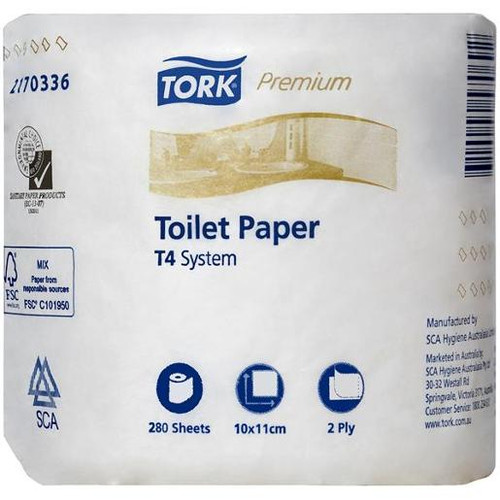 TORK PREIMUM TOILET ROLL T4 (Carton of 48)