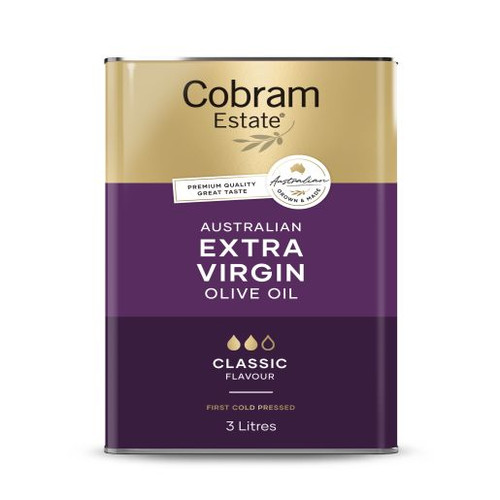 COBRAM ESTATE CLASSIC AUSTRALIAN EXTRA VIRGIN OLIVE OIL 3L