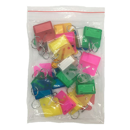 KEVRON ID45 UNIVERSAL KEY CABINET TAG ASSORTED BAG 25