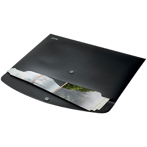 LEITZ RECYCLE DOCULOPE DOCUMENT WALLET PP A4 BLACK